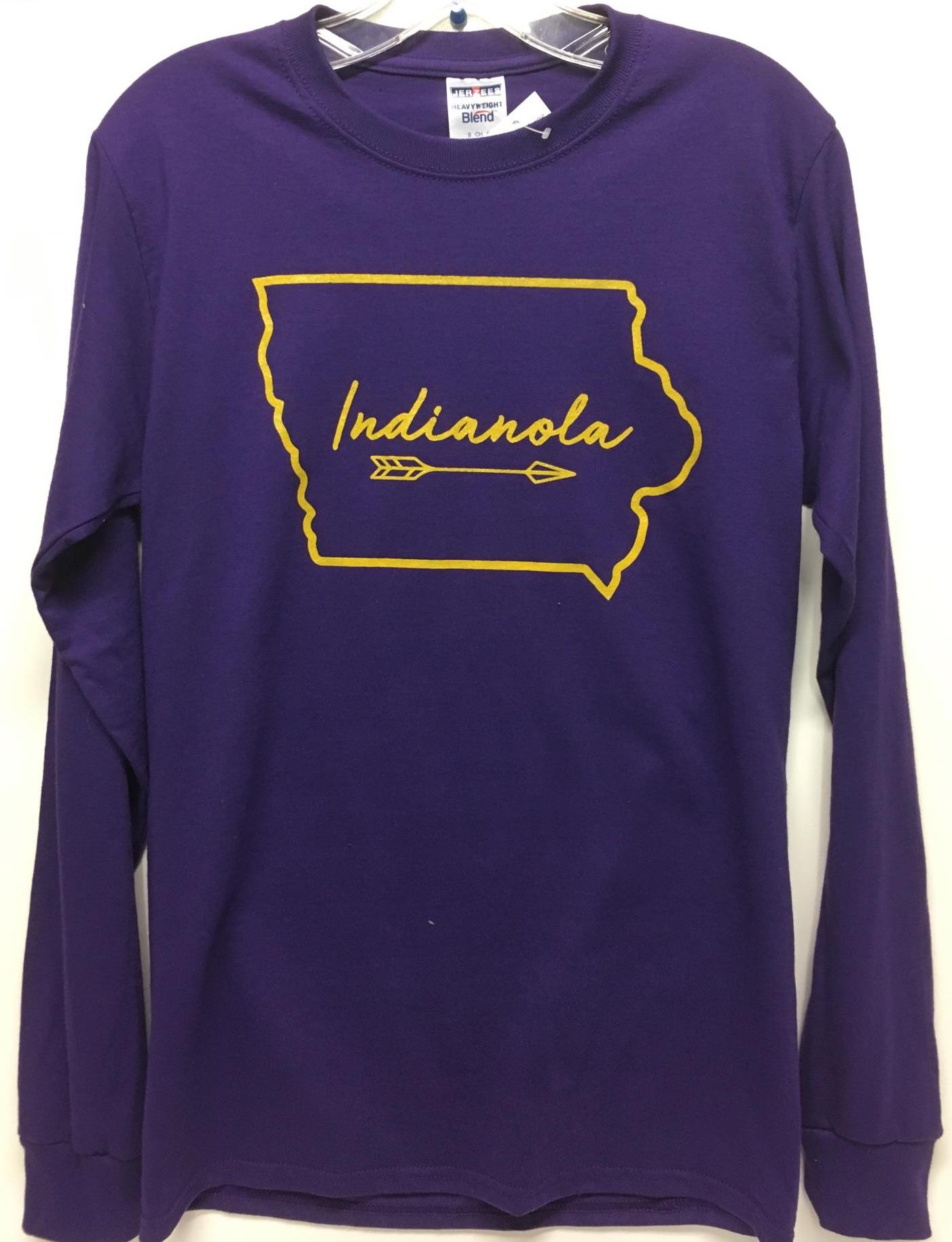 Iowa Indianola Arrow Design - DryBlend Tee Shirt - Image 4