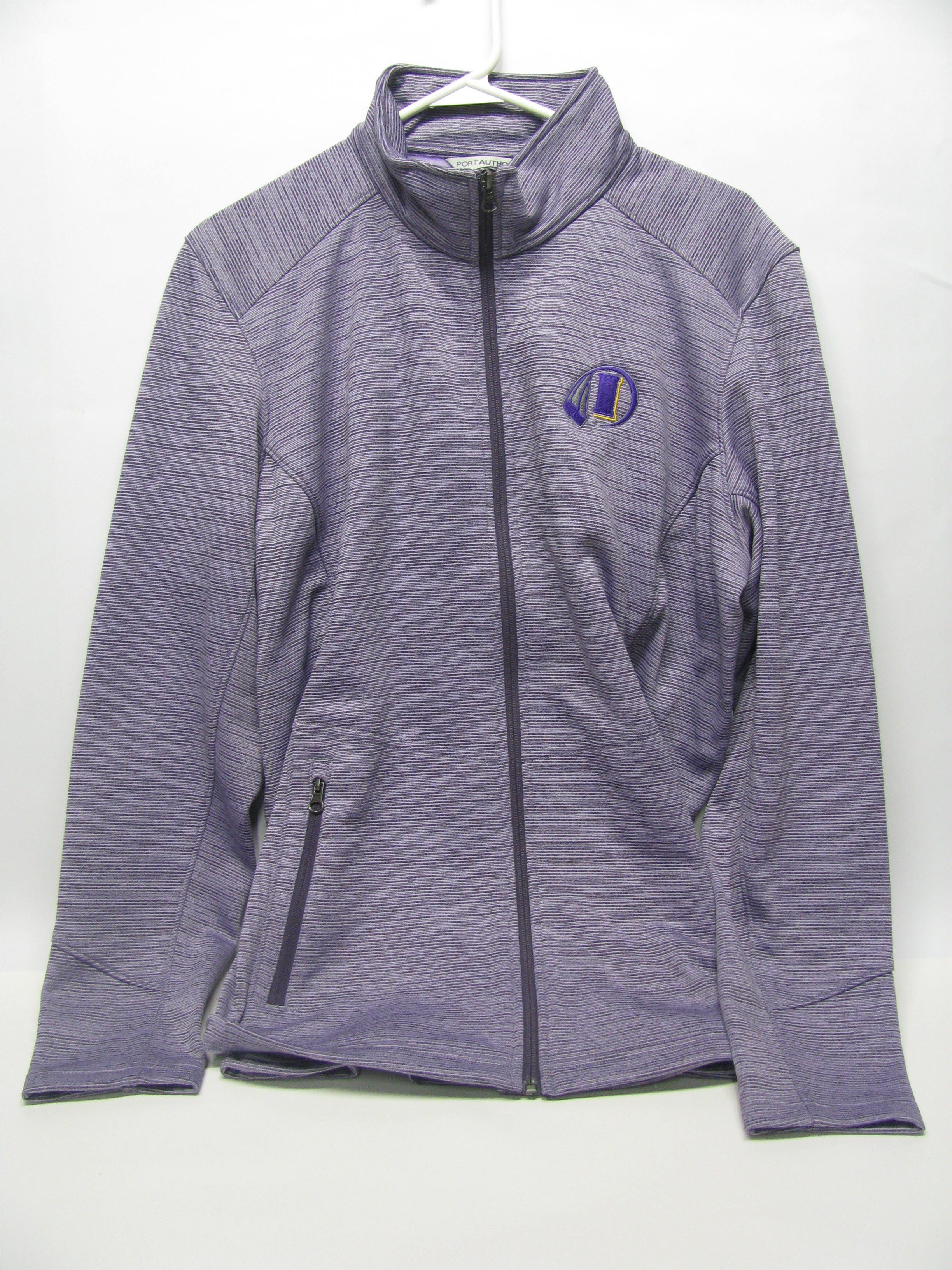 Port Authority Purple Digi-Stripe Jacket