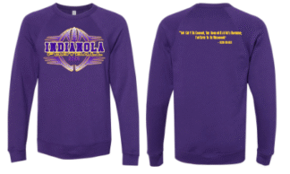 IHS Football Fanwear - Bella/Canvas Sponge Fleece Raglan Crewneck Sweatshirt