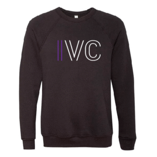 Indianola Volleyball Club - Bella/Canvas 3901 Sponge Fleece Raglan Crewneck Sweatshirt