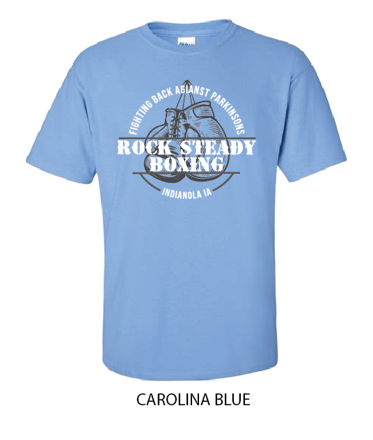 Rock Steady Boxing (The Village) - Gildan Unisex DryBlend® T-Shirt - 8000 - Image 4