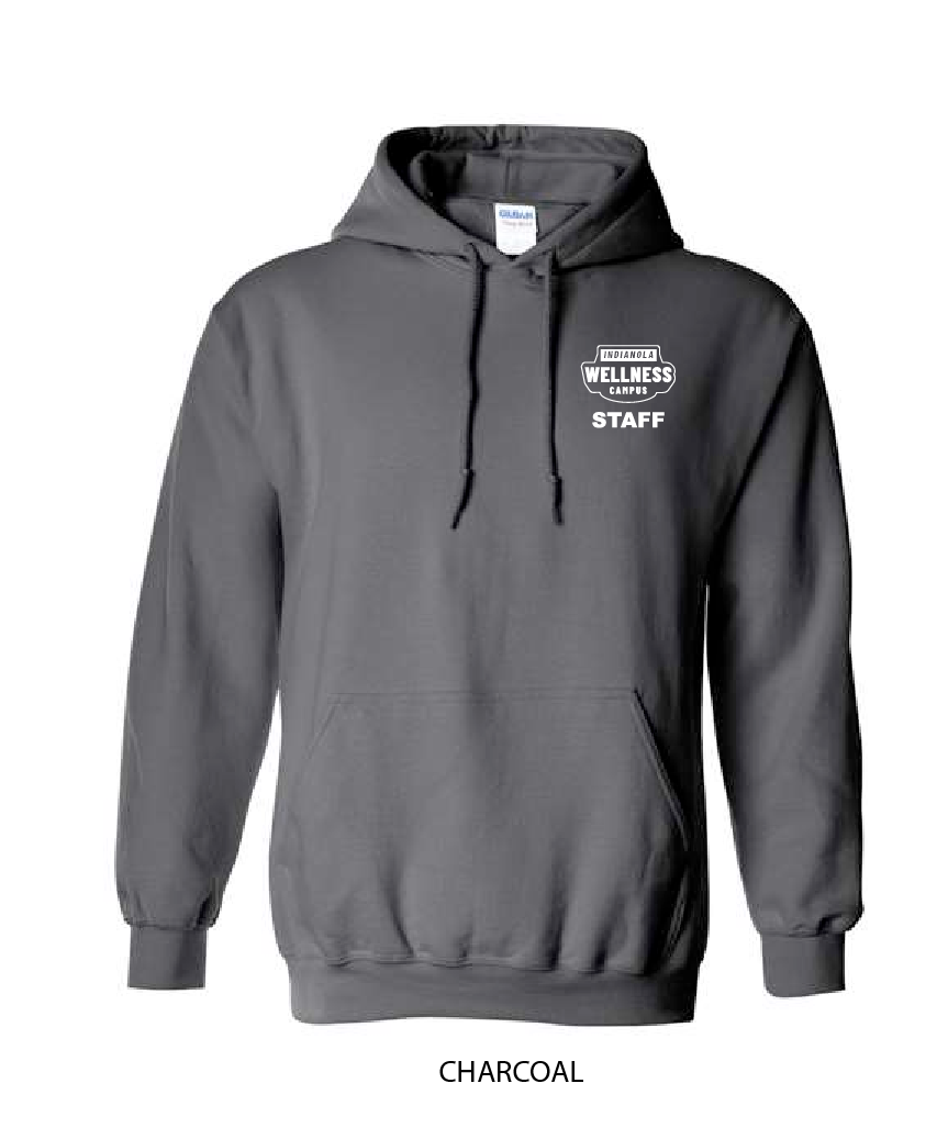 Indianola Wellness Campus - Gildan Unisex Heavy Blend™ Hooded Sweatshirt - 18500 - Image 2