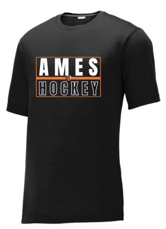 Ames Hockey - APPAREL 4 - Sport-Tek PosiCharge Competitor Cotton Touch Tee