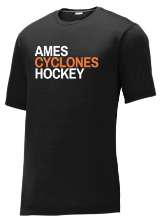 Ames Hockey - APPAREL 5 - Sport-Tek PosiCharge Competitor Cotton Touch Tee